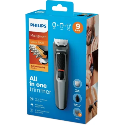 Philips Multigroom series 3000 9-in-1, Face, Hair and Body (MG3747/13)