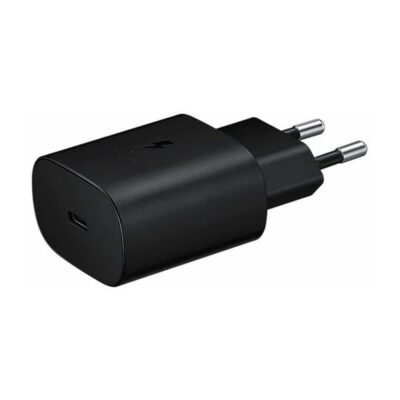 Samsung 25W 2-Pin Power Adapter Without Cable - Black
