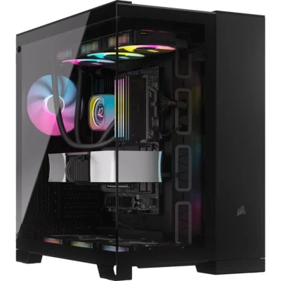 CORSAIR iCUE LINK 6500X RGB Mid-Tower ATX Dual Chamber PC Case - Black