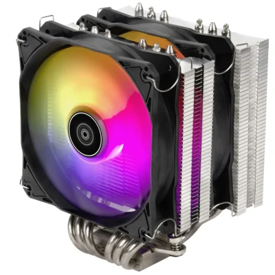 SilverStone Hydrogon D120 ARGB Dual Tower CPU Air Cooler - Black