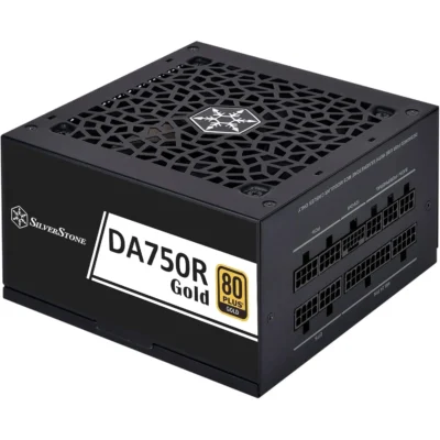 SilverStone DA750R Gold 750W Fully Modular Power Supply - Black