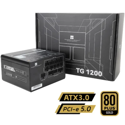 Thermalright TG-1200 1200W ATX 3.0 PCIE 5.0 80+ Gold Full Modular Power Supply