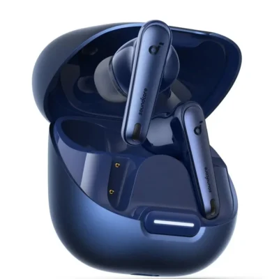 Anker Soundcore Liberty 4 NC Wireless Noise Cancelling Earbuds - Navy Blue