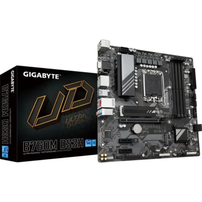 GIGABYTE B760M DS3H Intel LGA1700 Socket Motherboard