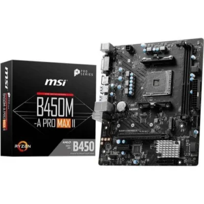 MSI B450M-A Pro Max II ProSeries Motherboard