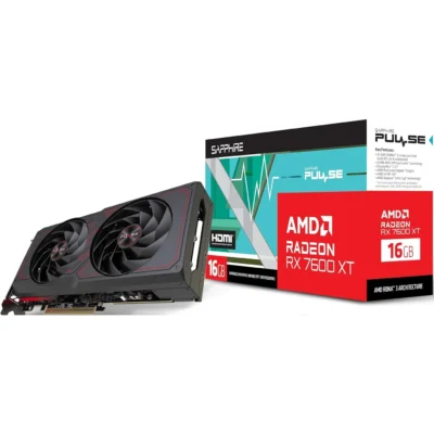 SAPPHIRE PULSE Radeon RX 7600 XT 16GB GDDR6 PCI Express 4.0 x8 ATX Video Card