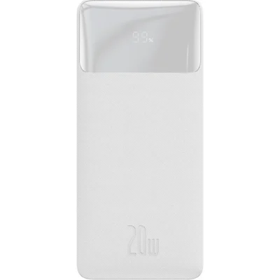 Baseus Bipow 20W 30000mAh Digital Display Power bank (White)