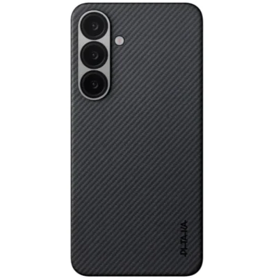 PITAKA Samsung Galaxy S25 MagEZ Compatible Case – Black/Grey