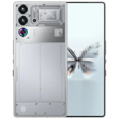 REDMAGIC 10 Pro Smartphone 5G, 144Hz Gaming Phone, 6.85" FHD+, Under Display Camera, 7050mAh Android Phone, Snapdragon 8 Elite, 16+512GB, 80W Charger, Dual-Sim - Moonlight (Non PTA Approved)