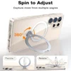 Torras Ostand Spin Magnetic Case for SG S25 Ultra-2