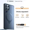 Torras Ostand Spin Magnetic Case for SG S25 Ultra-3