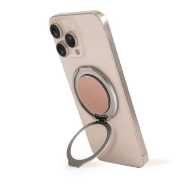 UNIQ Gripfit Classic Magnetic 360 Mount with Kickstand for Phones – Blush/Pink