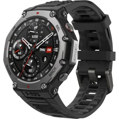 Amazfit T-Rex 3 Rugged/Military Smart Watch - Onyx Black