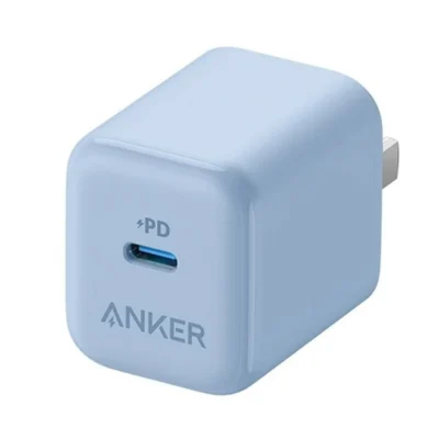 Anker 312 Charger 20W – Misty Blue