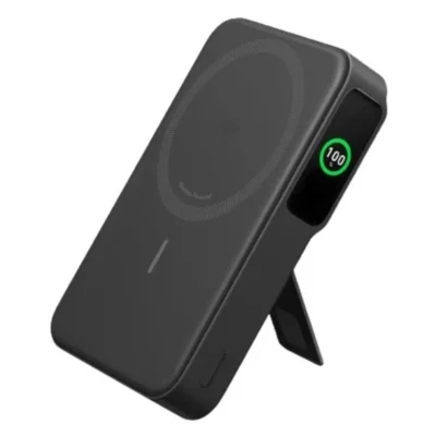 Anker MagGo 10K Power Bank, 15w Ultra-Fast Magnetic Charging with Smart Display - Black