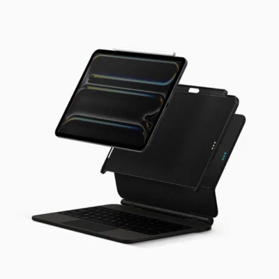 UNIQ Axel Snap-Easy Magnetic Stand Case for iPad Air 11” M2 & iPad Pro 11” – Black