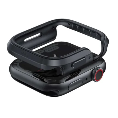 UNIQ Valencia Case for Apple Watch Series 10 42mm – Black