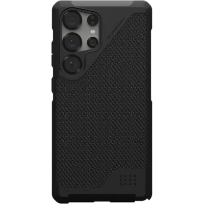 UAG Metropolis LT Magsafe Compatible Phone Case for Samsung Galaxy S25 Ultra – Kevlar Black