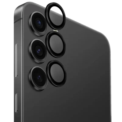UNIQ Optix Camera Lens Protector for Samsung Galaxy S25 Plus – Black