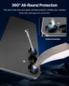 Whitestone Dome Camera Ring For SG S25 Camera Protector-2