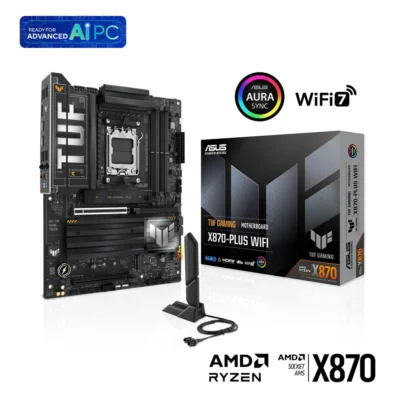 ASUS TUF GAMING X870-PLUS WIFI AM5 ATX Motherboard