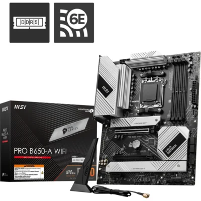 MSI PRO B650-A WIFI AM5 ATX Motherboard