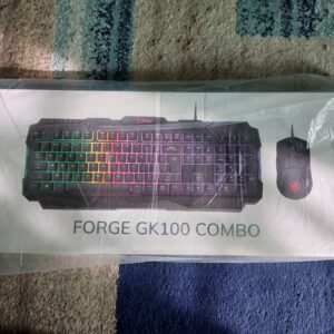 MSI Forge GK100 RGB Gaming Keyboard Mouse Combo