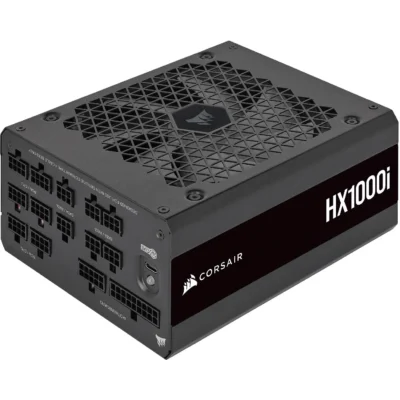 CORSAIR HX1000i Fully Modular Ultra-Low Noise Platinum ATX 1000 Watt PC Power Supply (UK)