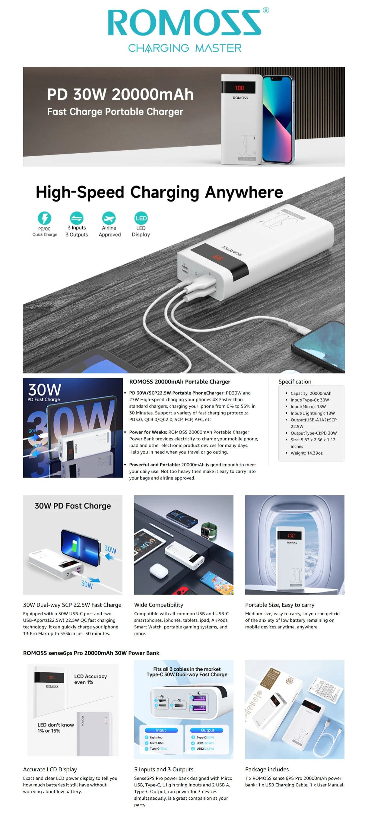romoss sense 6s price in pakistan
