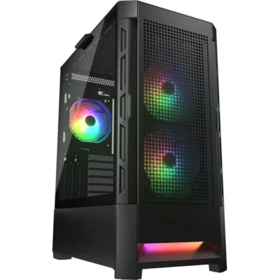 COUGAR DuoFace RGB Mid-Tower ATX Case - Black