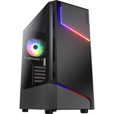COUGAR MX360 RGB Dual Blades of Lightning ARGB Mid Tower Case