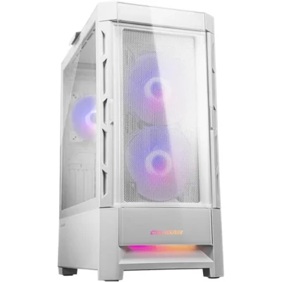 COUGAR DuoFace RGB Mid-Tower ATX Case - White