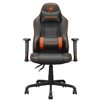 Cougar FUSION S Ergonomic Gaming Chair - Black/Orange