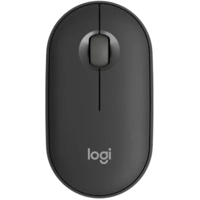 Logitech M350s Bluetooth Multi device Pebble Mouse – Gray