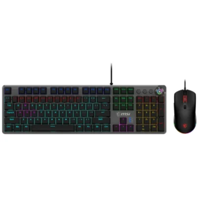 MSI Forge GK310 Combo Keyboard Mouse Wired - Red Switches