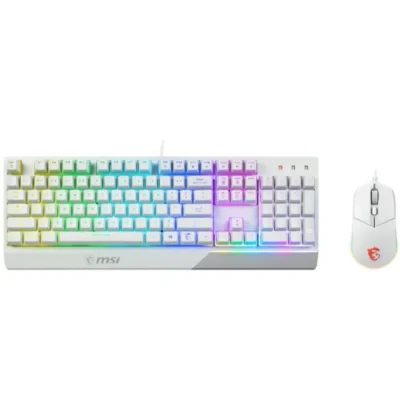 MSI Vigor GK30 Combo Gaming Keyboard - White