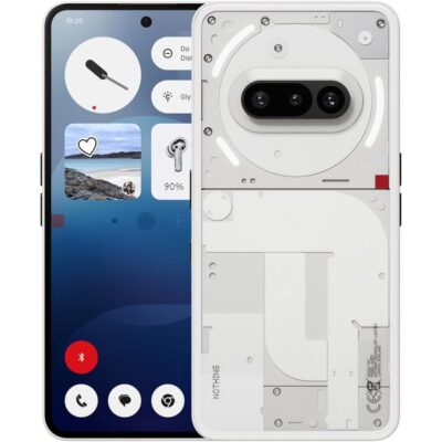 Nothing Phone (3A) (8GB, 128GB, White) - Non PTA Approved