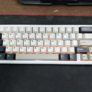 ATTACK SHARK X66 Wireless Mechanical Gaming Keyboard - Cheese White