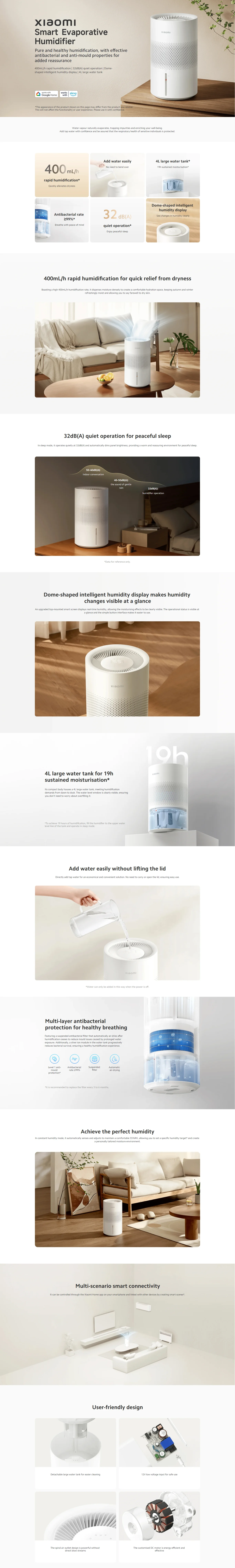 Xiaomi smart evaporative humidifier 3