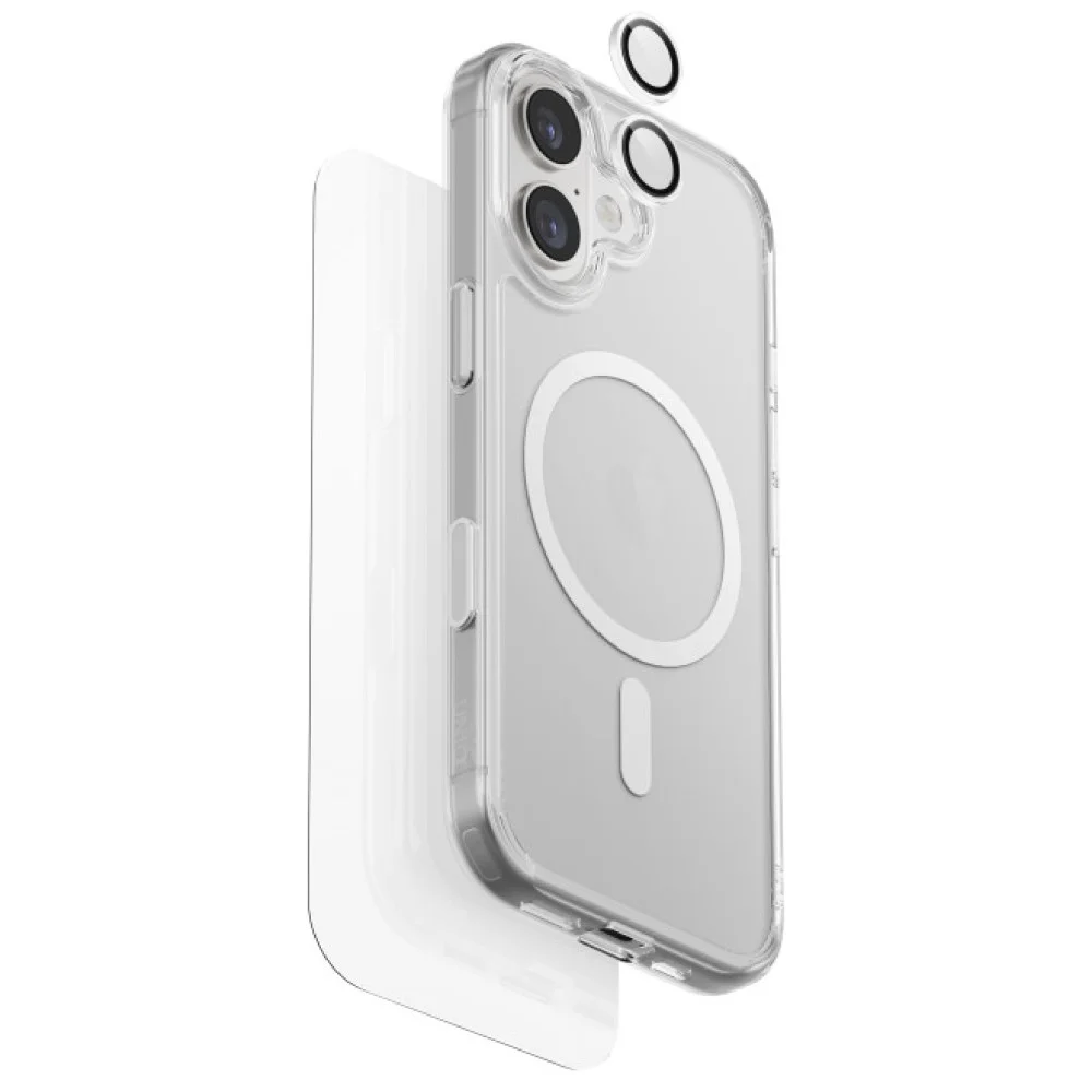 Uniq 3 in 1 clearvue 360 essential bundle pack for iphone 17
