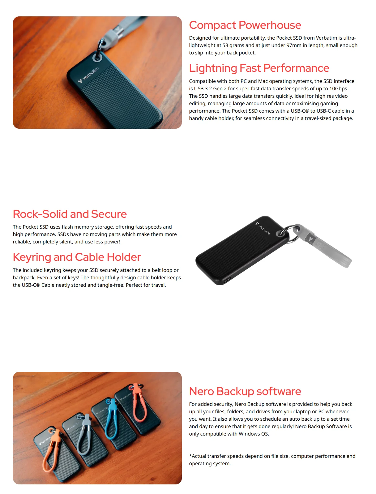 Verbatim 1TB Pocket SSD