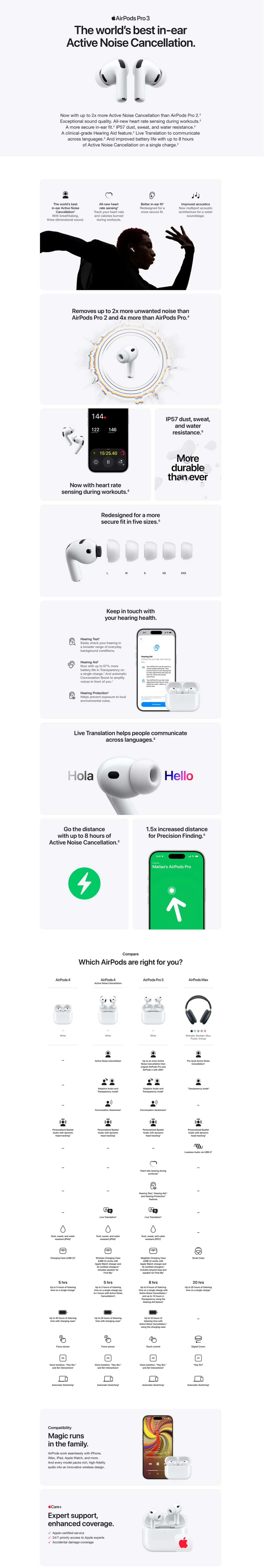 Apple AirPods Pro 3 Apple AirPods Pro 3