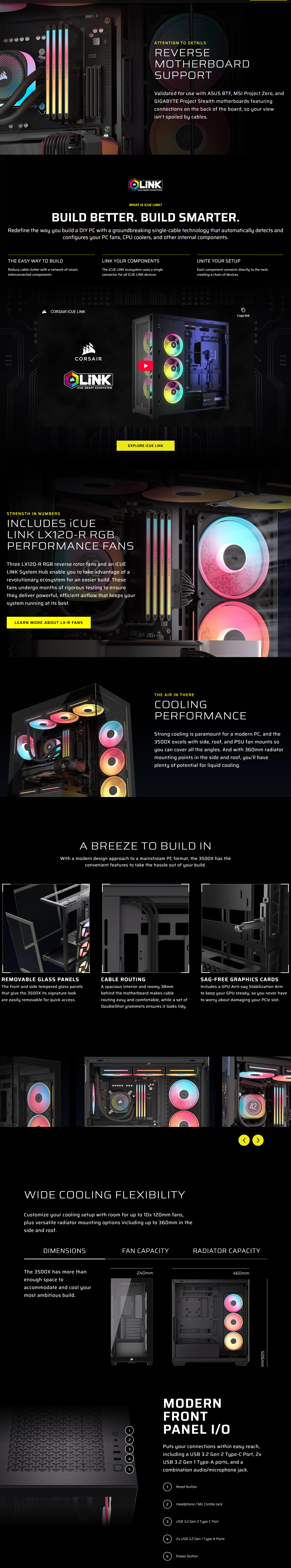 Corsair 3500X LX-R Corsair 3500X LX-R