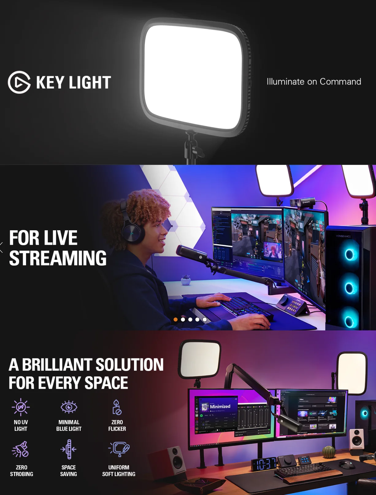 Corsair Elgato Key Light Corsair Elgato Key Light