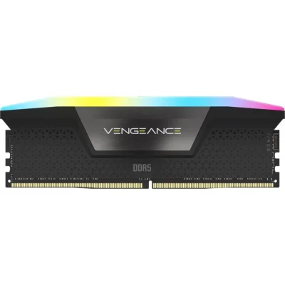 CORSAIR VENGEANCE RGB DDR5 RAM 16GB (1x16GB) 5200MHz CL40 Intel XMP iCUE Compatible Computer Memory