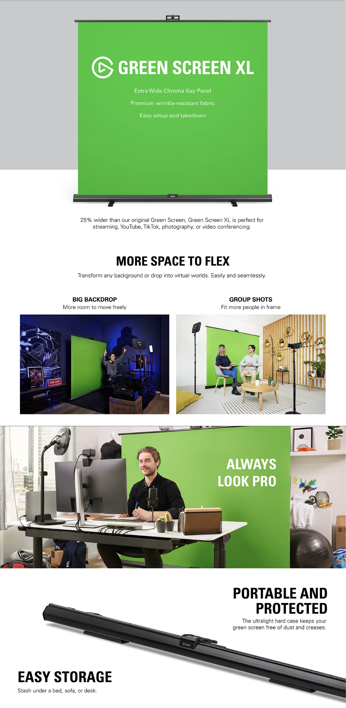 Elgato Green Screen XL Elgato Green Screen XL