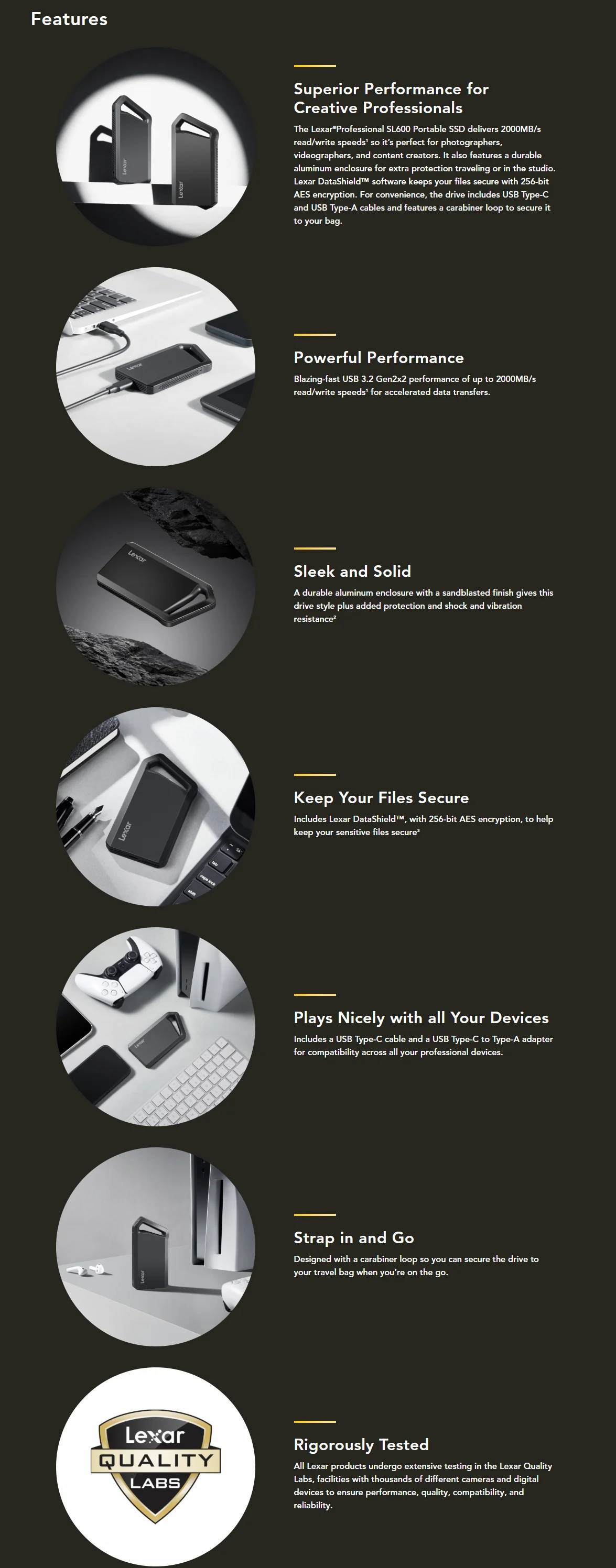 Lexar SL600 Lexar SL600