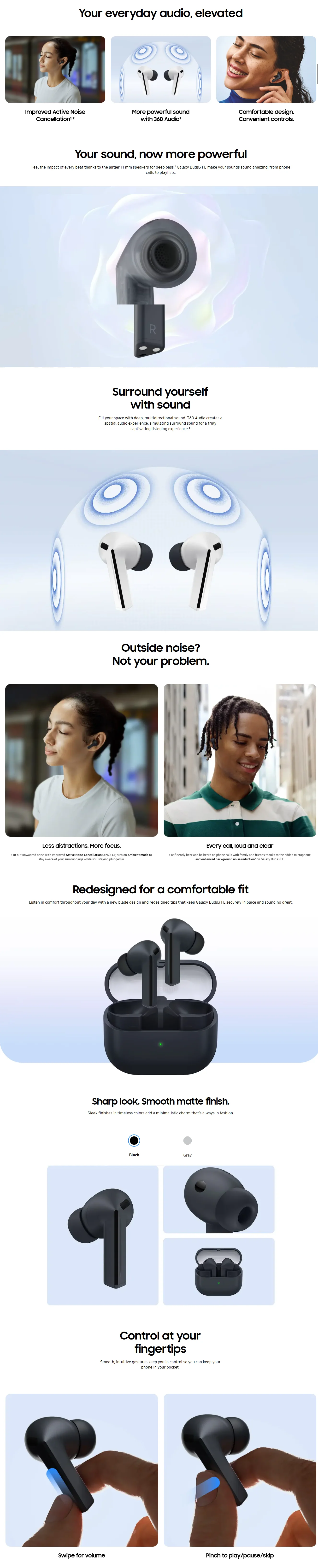Samsung Galaxy Buds 3 FE Samsung Galaxy Buds 3 FE