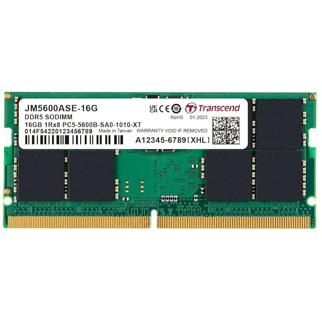 Transcend JetRAM 16GB 5600MHz Laptop Memory Price in Pakistan