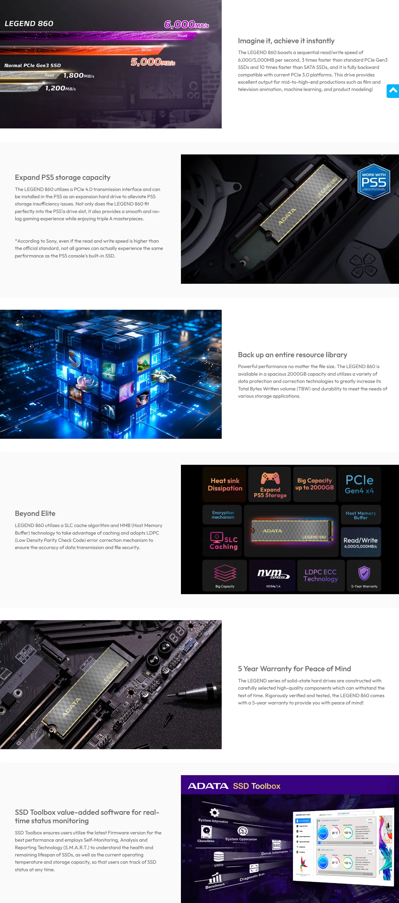 Adata LEGEND 860 2TB